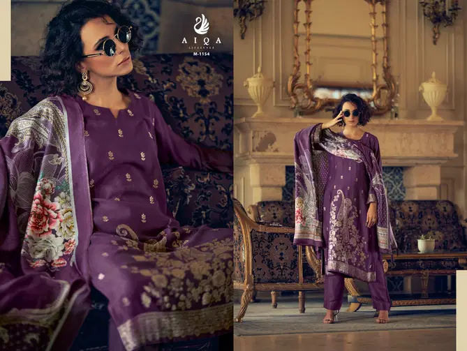 Nora By Aiqa Pashmina Salwar Kameez Suppliers In India 